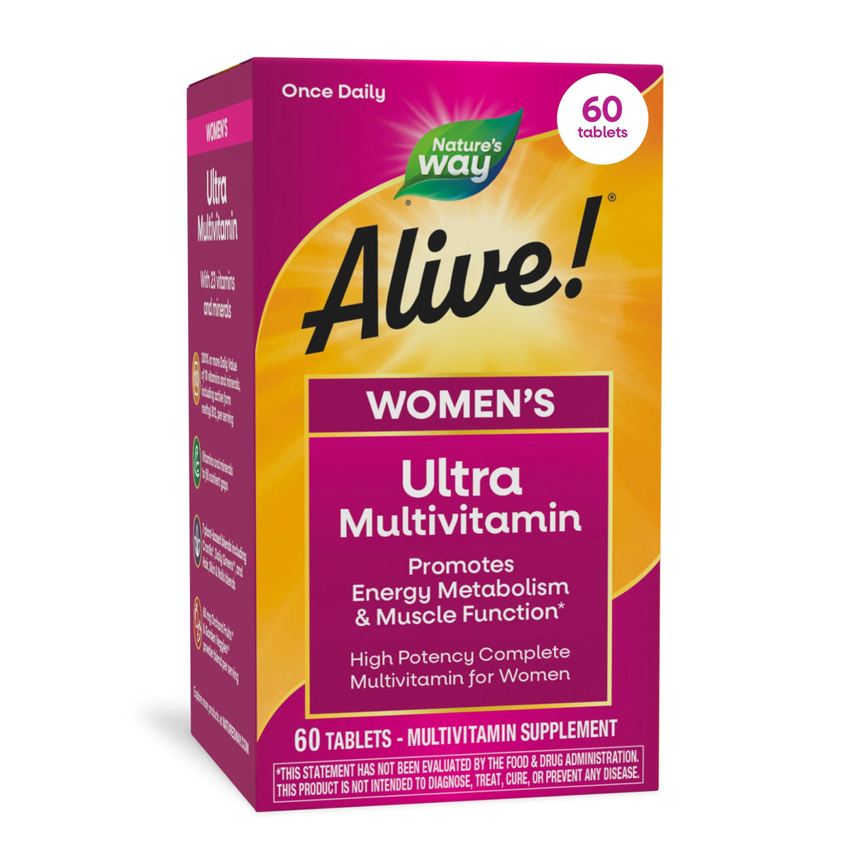 Nature's Way Alive! Women's Ultra Multivitamin - 60 Tablets