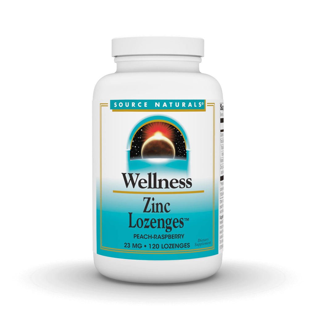 Source Naturals Wellness Zinc Lozenges 23mg - 120 Lozenges