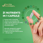 NUTRAHARMONY Bariatric Multivitamin with Iron 45mg - 90 Capsules - image 9