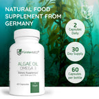 FürstenMED Algae Oil Vegan Omega 3 - 60 Softgels - image 5