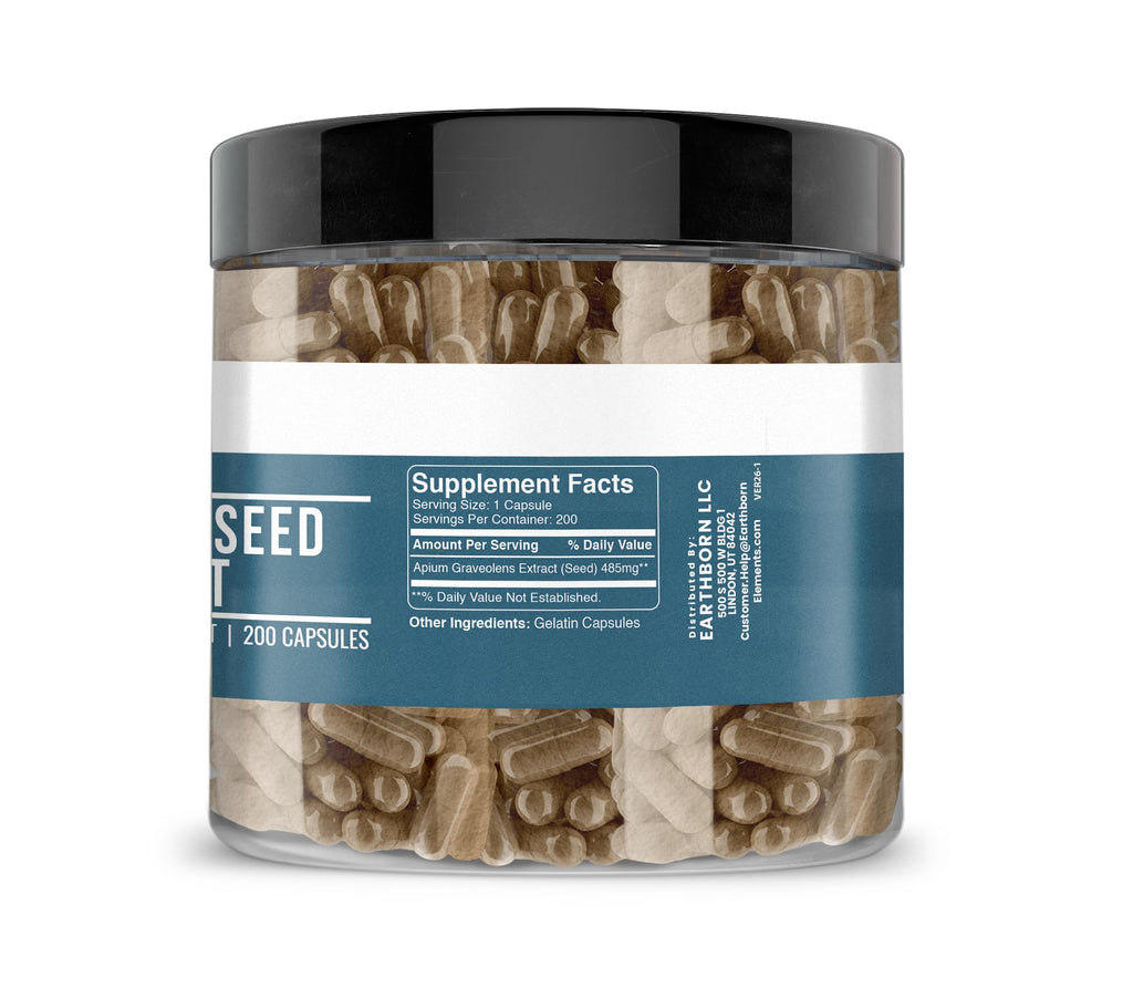 Earthborn Elements Celery Seed Extract - 200 Capsules - image 2