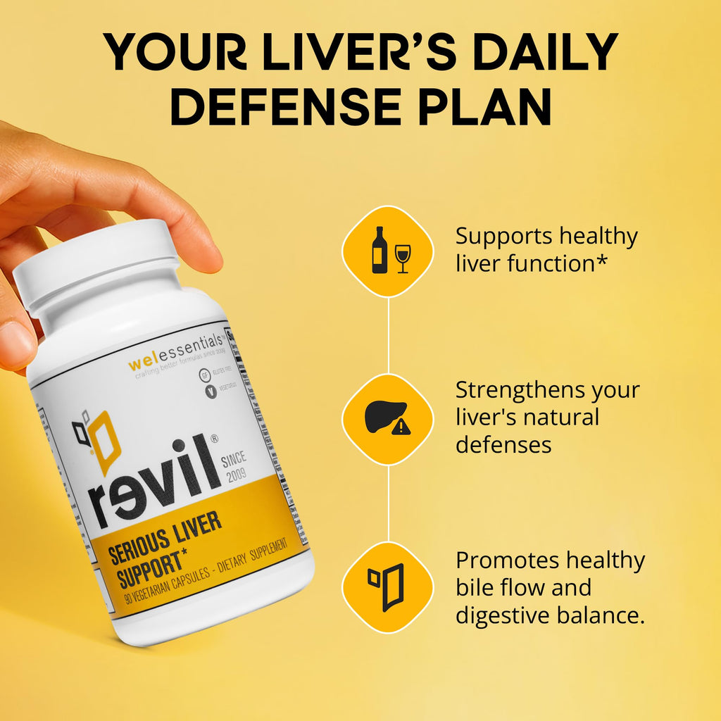 drinkwel Revil Liver Health Support - 90 Vegetarian Capsules - image 2