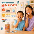 VAL Chewable Magnesium for Kids Relaxation and Calm Formula High