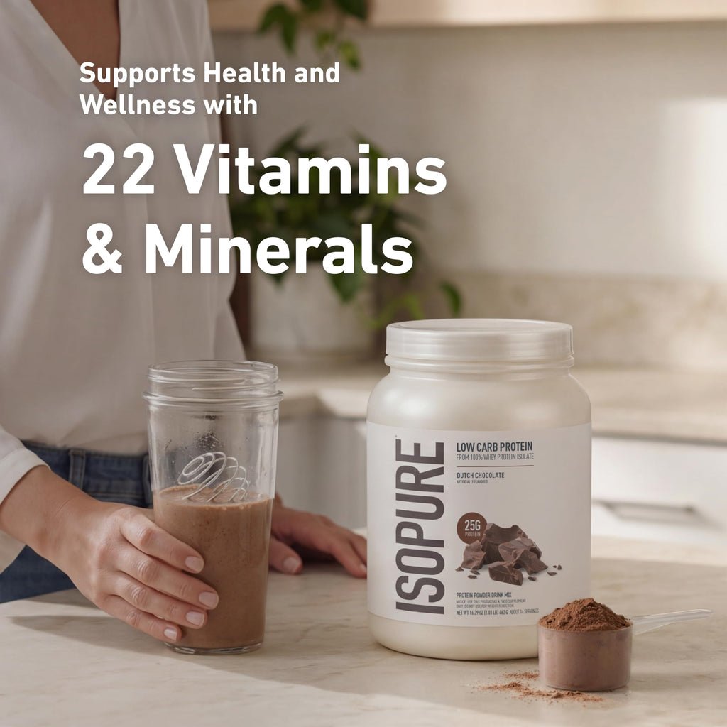 Isopure Zero Carb Low Carb Whey Isolate Protein Powder