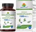 Brieofood Organic Sankhpushpi 1500mg - 90 Vegetarian Tablets