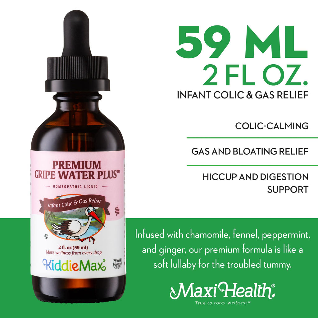 Maxi Health Gripe Water for Babies Colic & Gas Drops - 59 mL - image 6
