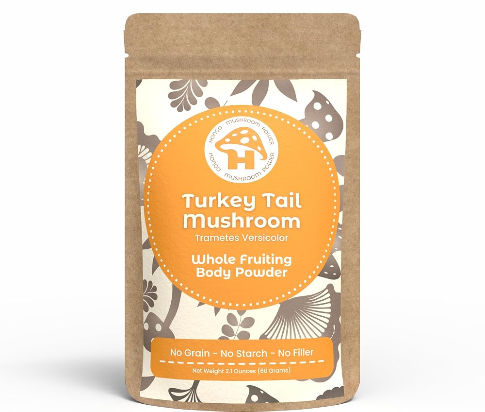 Hongo Tea Turkey Tail Mushroom Powder - 60g