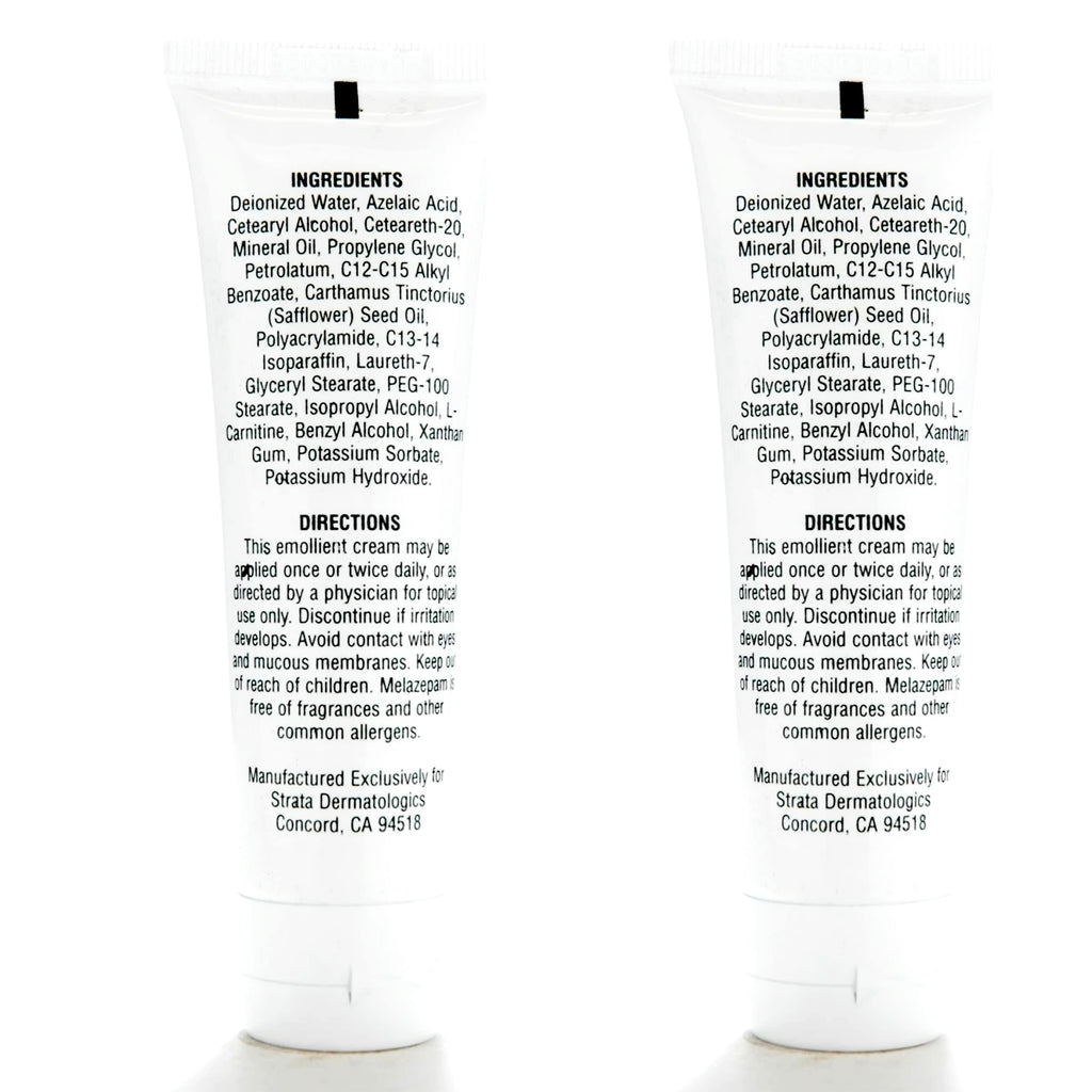 Ecological Formulas Strata Melazepam Emollient Cream - 2 Tubes - image 3