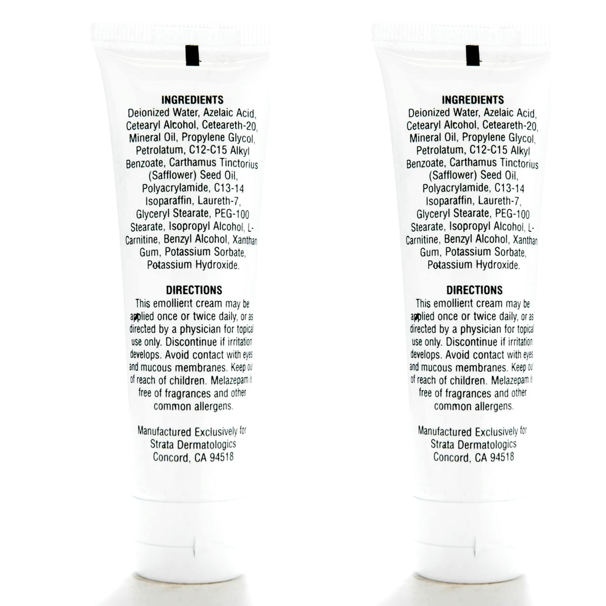 Ecological Formulas Strata Melazepam Emollient Cream - 2 Tubes - image 3