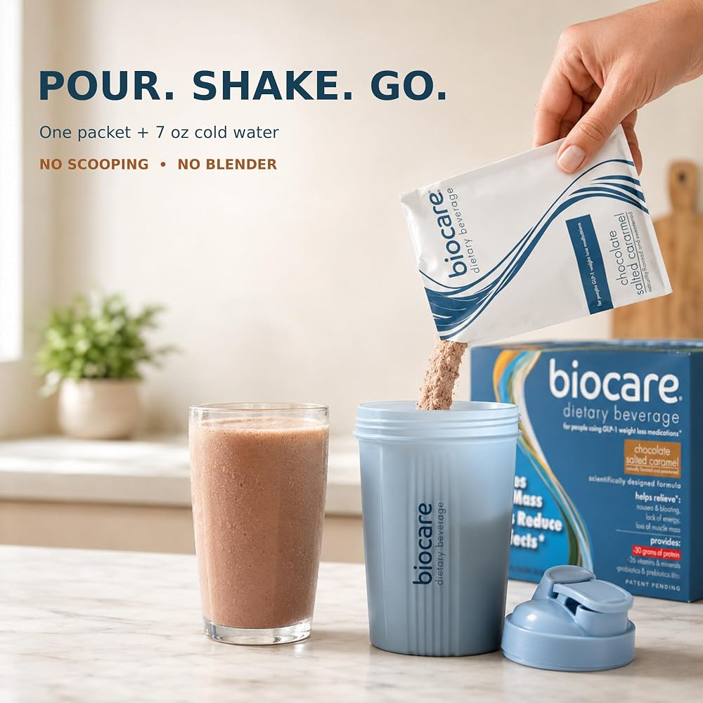 Biocare Nutritional Beverage for GLP-1 Users Protein Shake - 14 Count - image 6