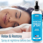 Magnum Solace Magnesium Spray - USP Grade Pure Magnesium Oil Spray