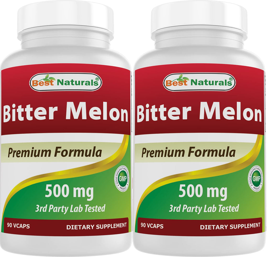 Best Naturals Bitter Melon 500 mg - 180 Vegetarian Capsules