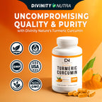 Divinity Nutra Turmeric Curcumin 1400mg Joint Support - 120 Capsules - image 3