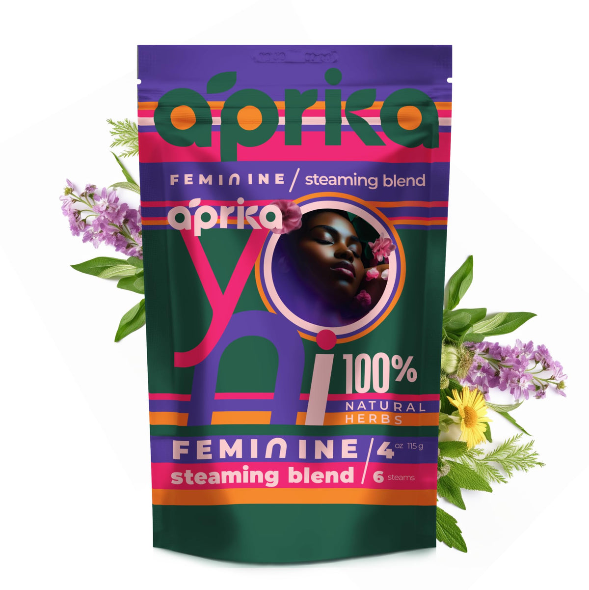 aprikalife Yoni Steaming Herbs 100% Natural - 6 Steams