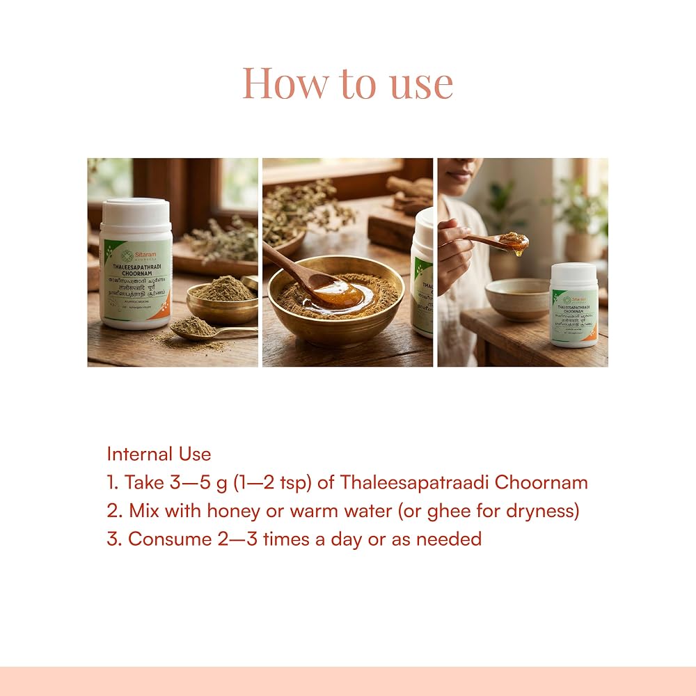 Sitaram Ayurveda Talisapatradi Churnam - 50 g - image 7