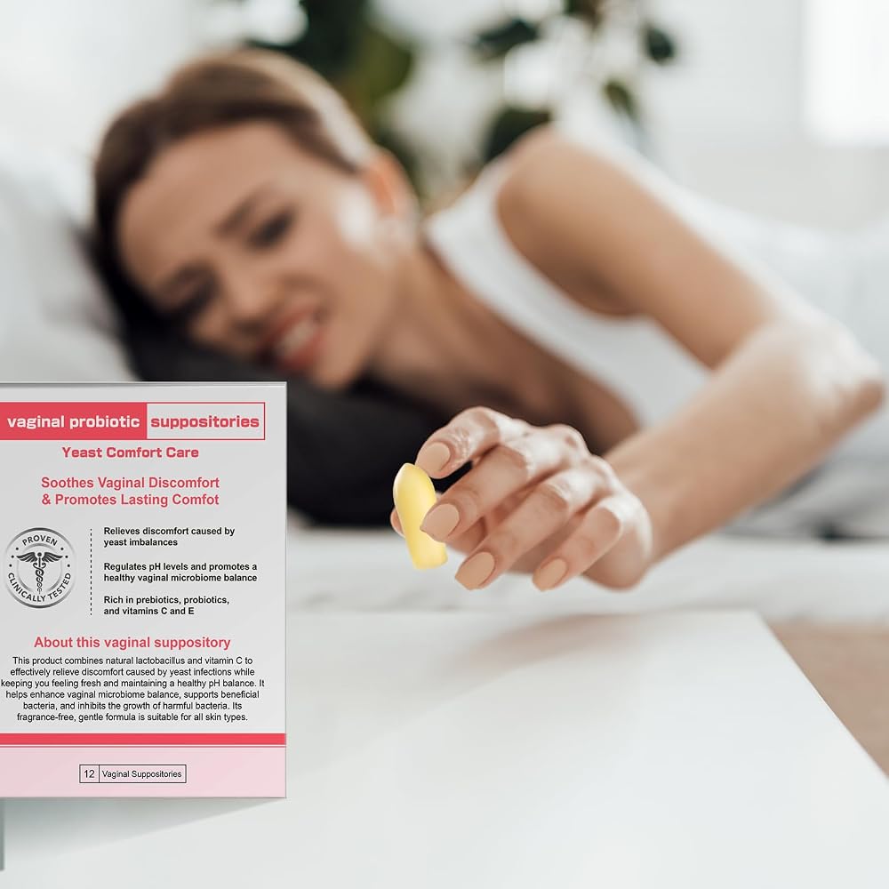 Nahid Vaginal Probiotic Suppository with Hyaluronic Acid - 12 Inserts - image 5
