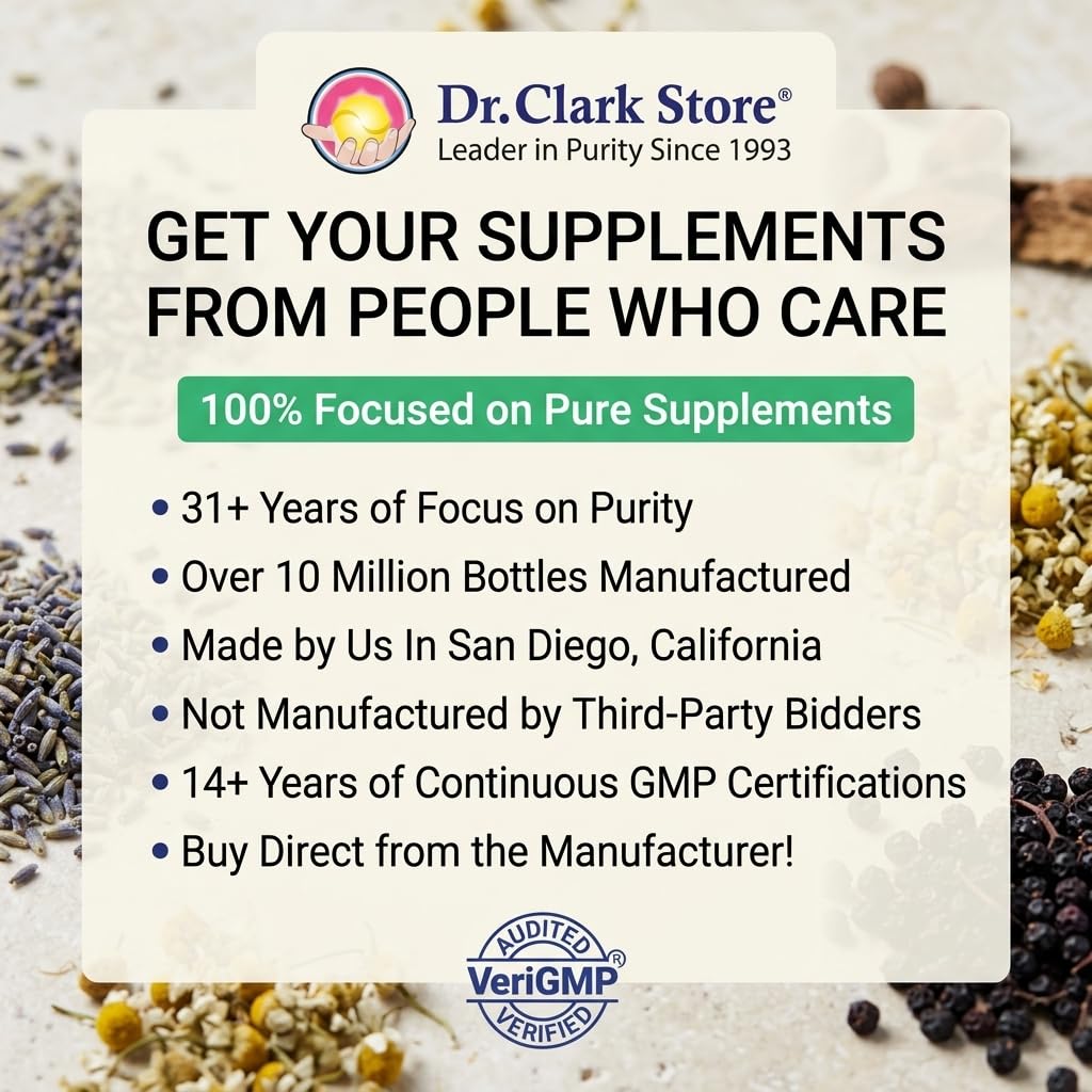 Dr Clark Super-W Wormwood Blend 330mg - 100 Capsules - image 5