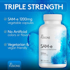 Infusions Maximum Strength Pure SAM-e 1200mg 90 Vegetable Capsules