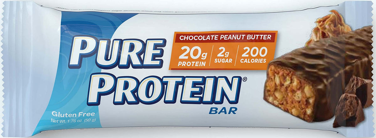 Pure Protein Bar Chocolate Peanut Butter - 6 Bars
