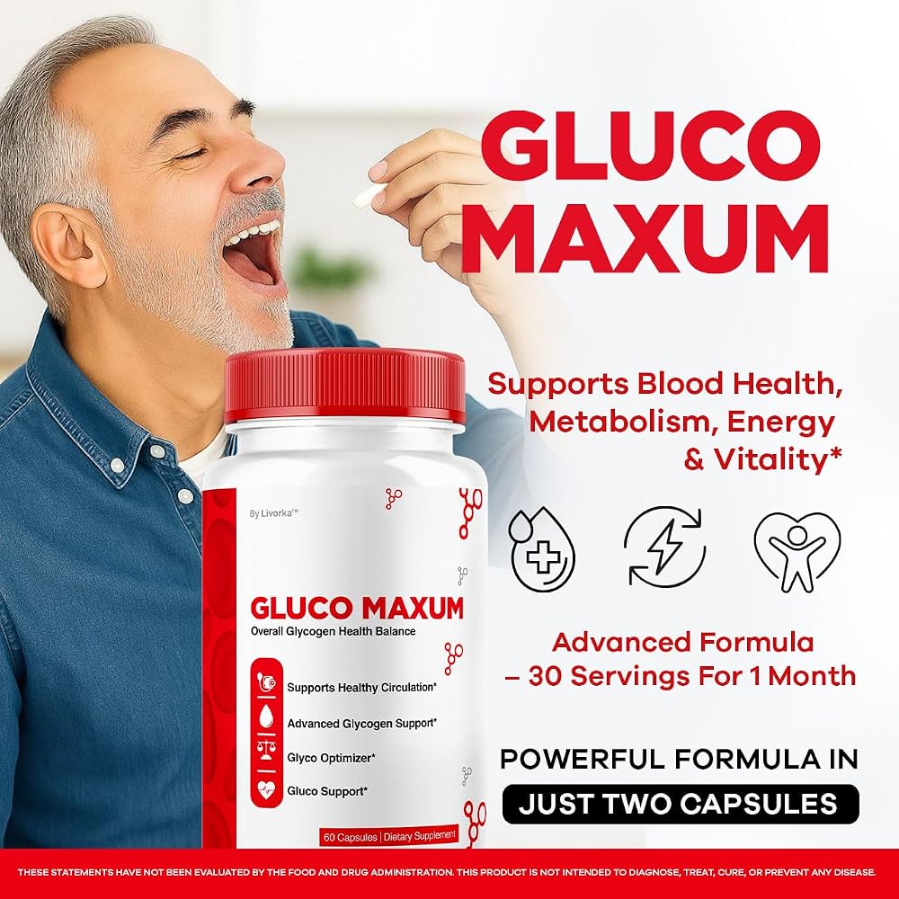 LIVORKA GlucoMaxum Capsules Advanced Support - 300 Capsules - image 2