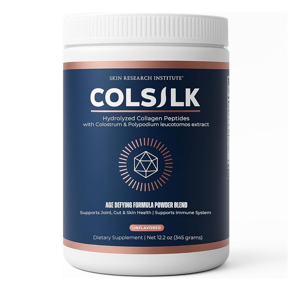 Skin Research Institute ColSilk Hydrolyzed Collagen Powder - 1 Month Supply