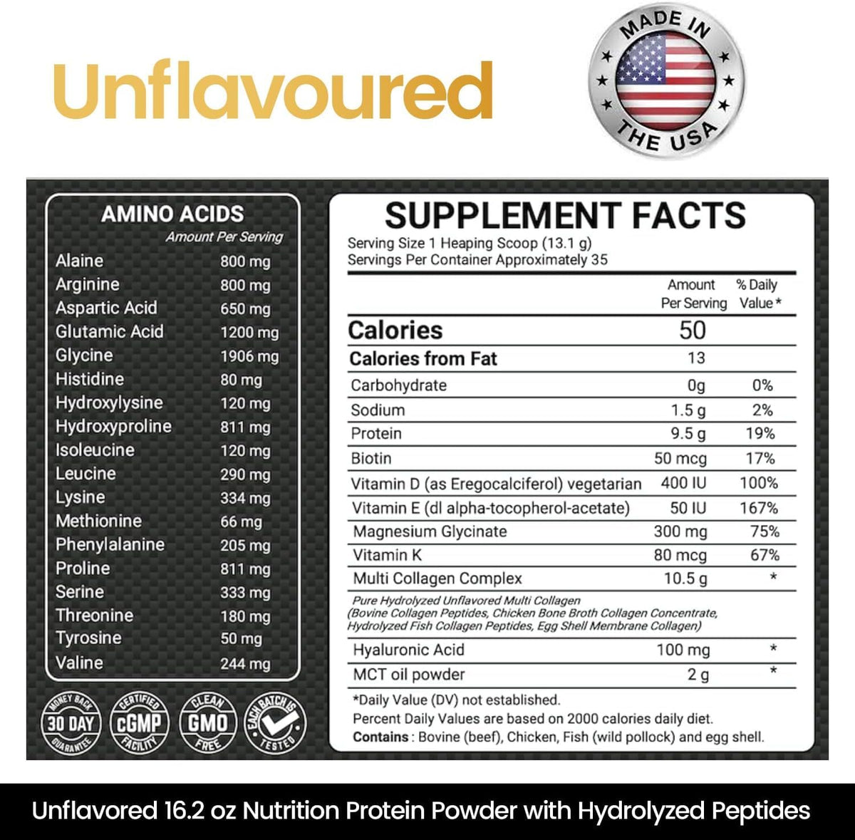 Peacock Max Keto Collagen Peptides Powder Unflavored - 16.2 oz - image 4