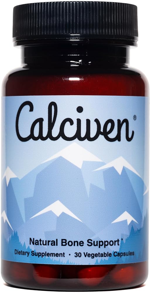 Calciven Natural Bone Support Supplement - 30 Capsules