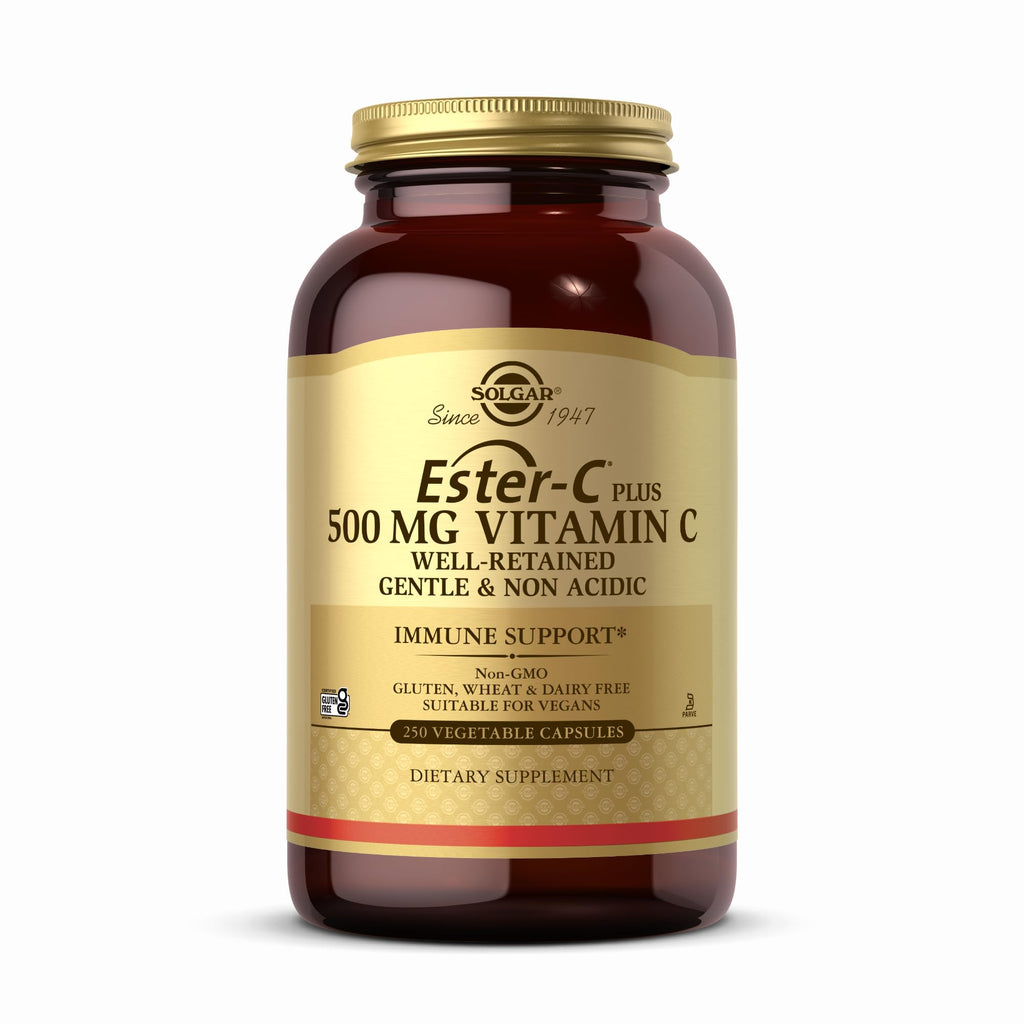 Solgar Ester-C Plus 500 mg Vitamin C Immune Support - 250 Capsules