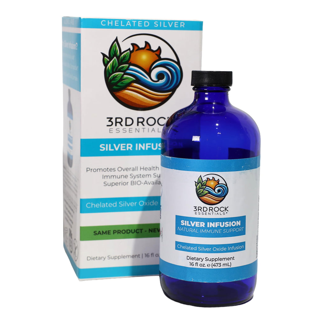 3rd Rock Essentials Silver Infusion 150 PPM Liquid Supplement - 16 Fl Oz - image 5