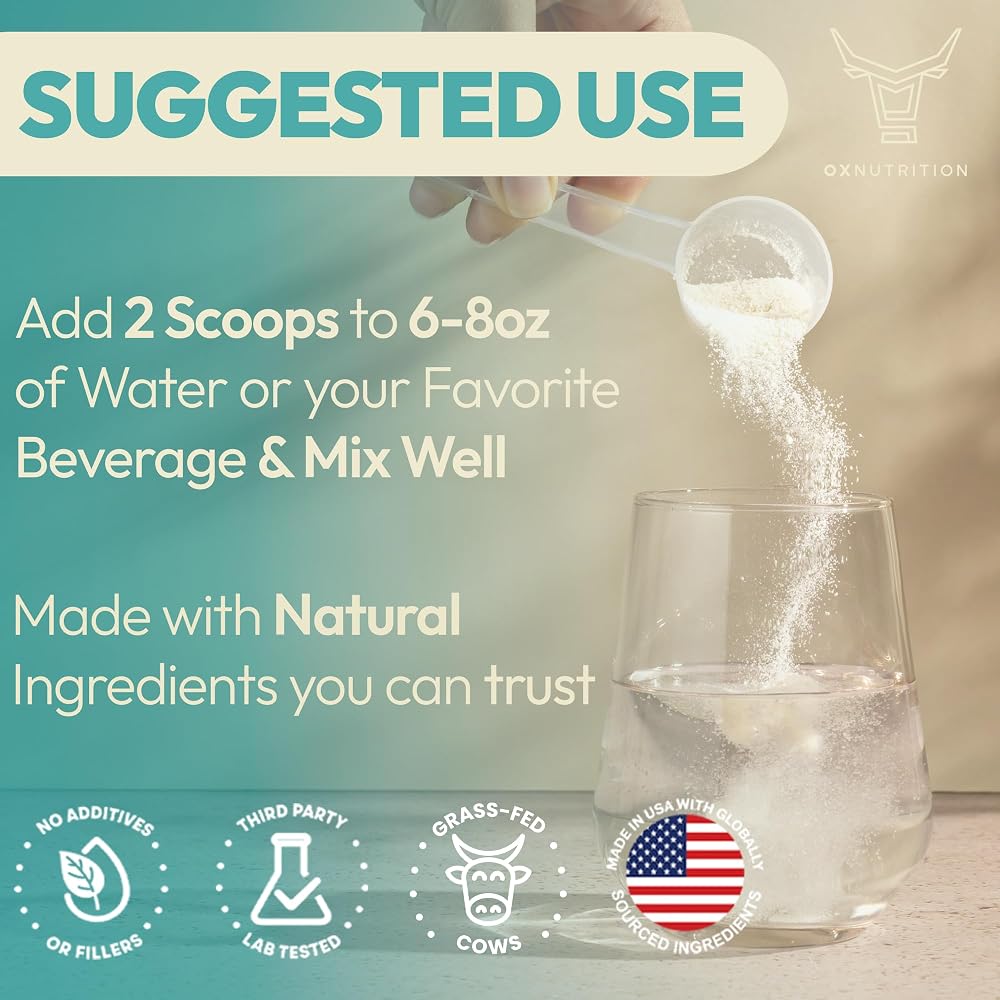 OX Colostrum Powder for Gut Health & Immune Support - 60 Servings - image 4