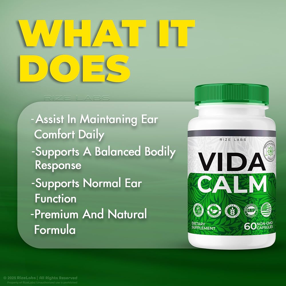 rize labs Vida Calm Advanced Formula Capsules for Stress - 120 Capsules - image 6