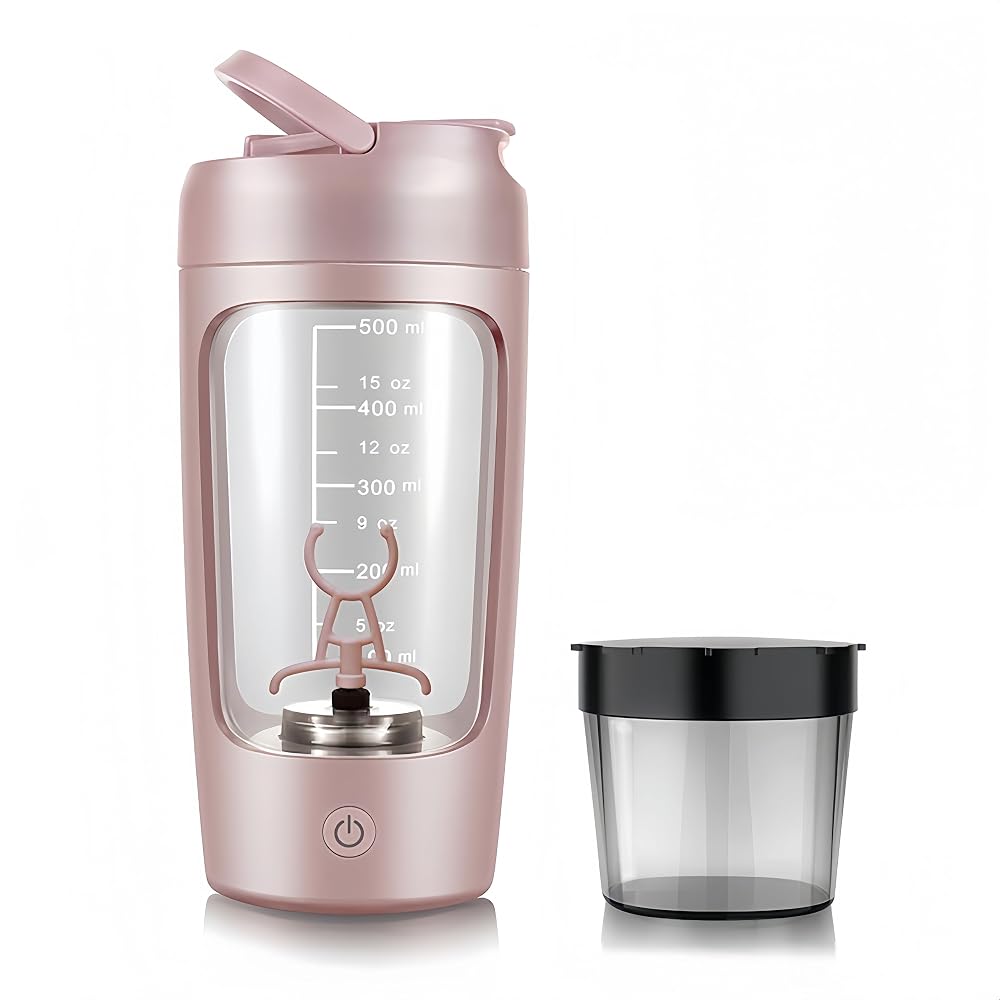 TDXVPB Self Electric Protein Shaker Bottle with Powder Box Automatic