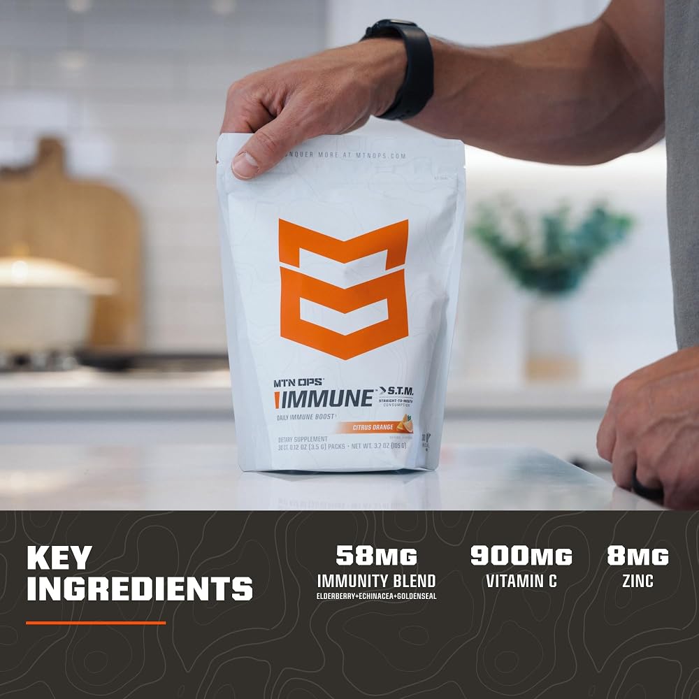 MTN OPS Immune STM Powder Drink Mix