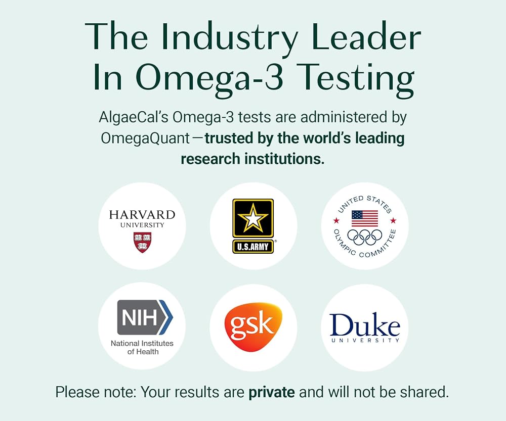 ALGAECAL Omega-3 Finger Test Kit - 1 Count - image 6