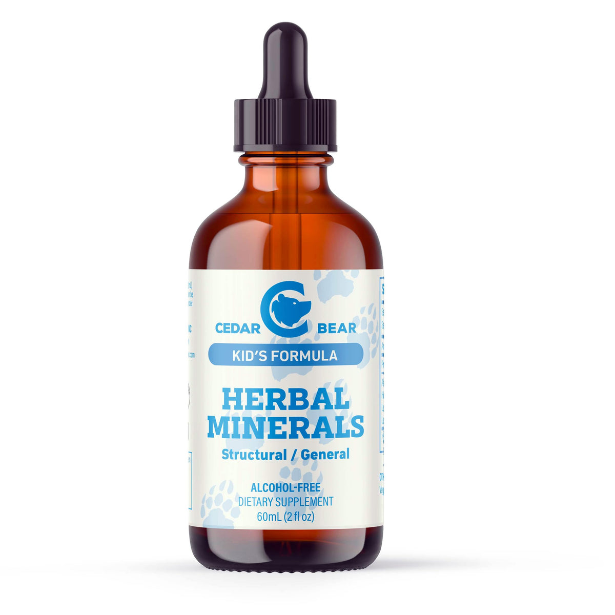 Cedar Bear Naturales Herbal Minerals for Kids Liquid Supplement - 2 Fl Oz