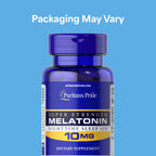 Puritan's Pride Melatonin 10mg Sleep Aid - 240 Capsules - image 2