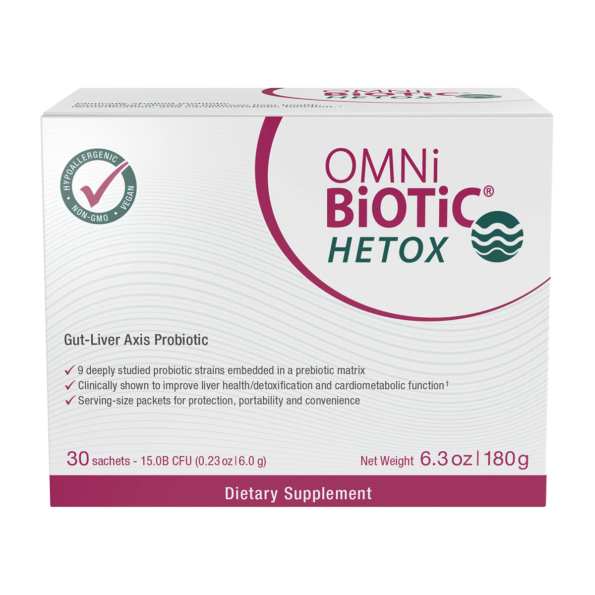 OMNi BiOTiC Hetox Probiotic Powder for Liver Support - 6.3 oz - image 2