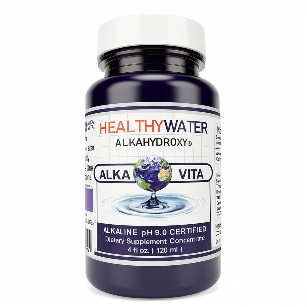 ALKA VITA Alkaline Water Concentrate pH 9.0 - 4 Fl Oz