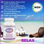 Spectra Vitamins Relax Support Supplement - 60 Capsules - image 3