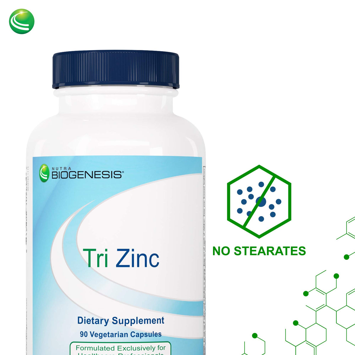 Nutra BioGenesis Tri Zinc 30mg Chelate - 90 Capsules - image 4