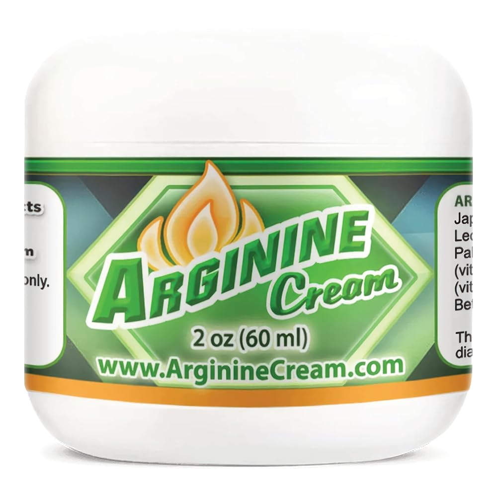 Whole Family Products Arginine Cream - L-Arginine Nitric Oxide