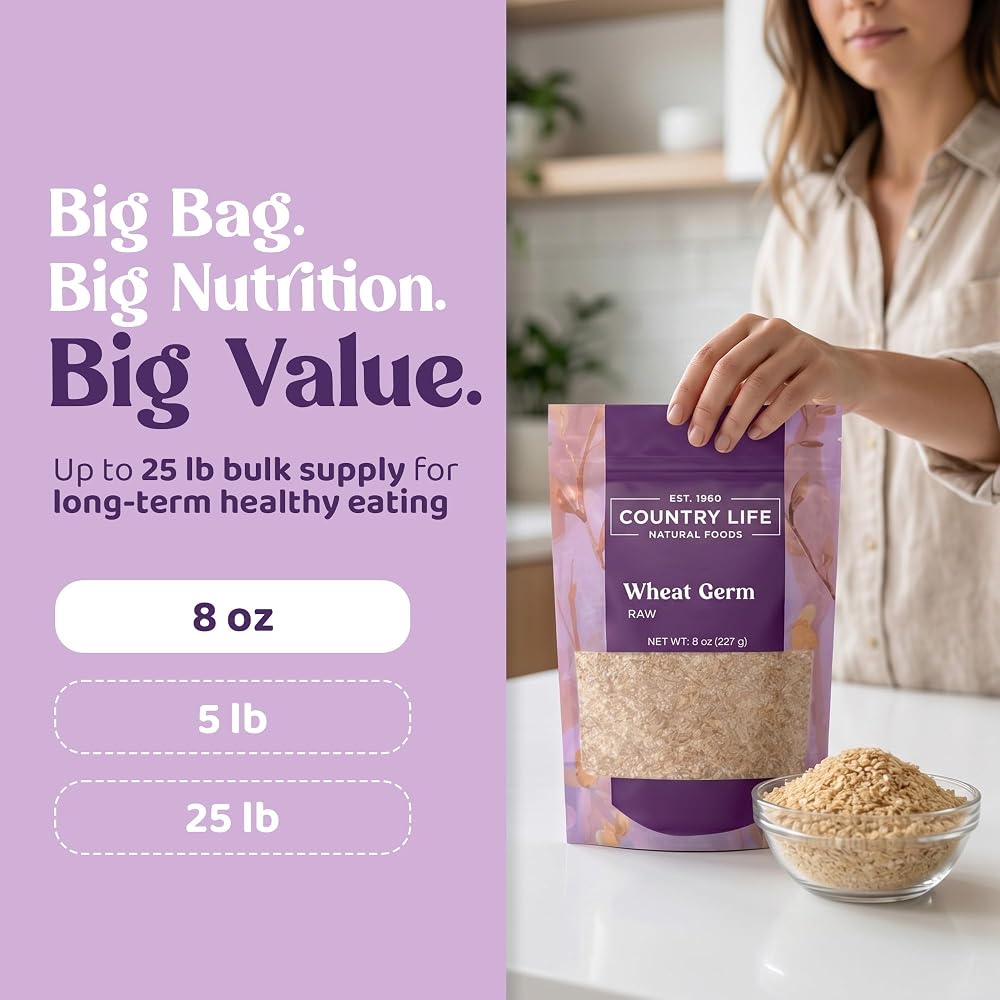 Country Life Natural Foods Wheat Germ