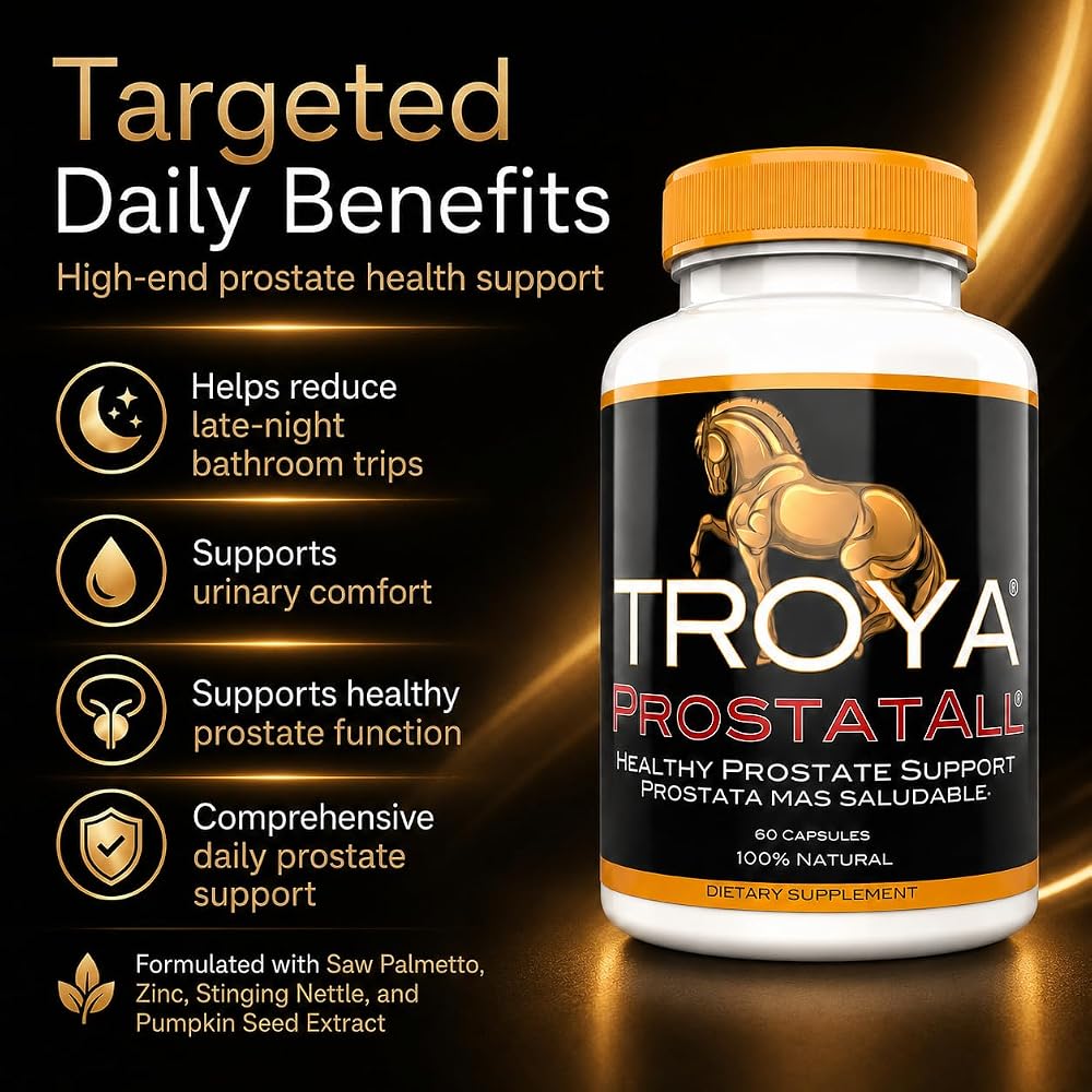 PROSTATALL Troya Prostate Supplement - 60 Capsules - image 5