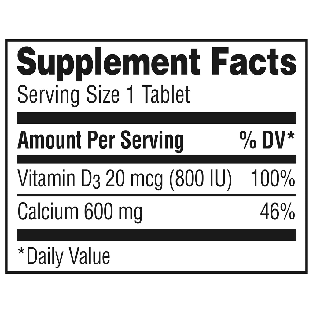 Caltrate 600 Plus D3 Plus Minerals Calcium and Vitamin D Supplement