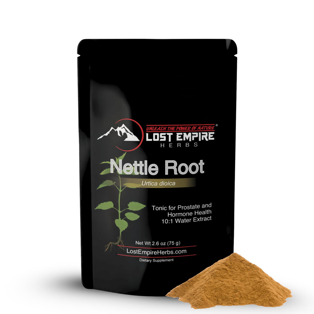 Lost Empire Herbs Stinging Nettle Root 10:1 Extract Powder - 75g