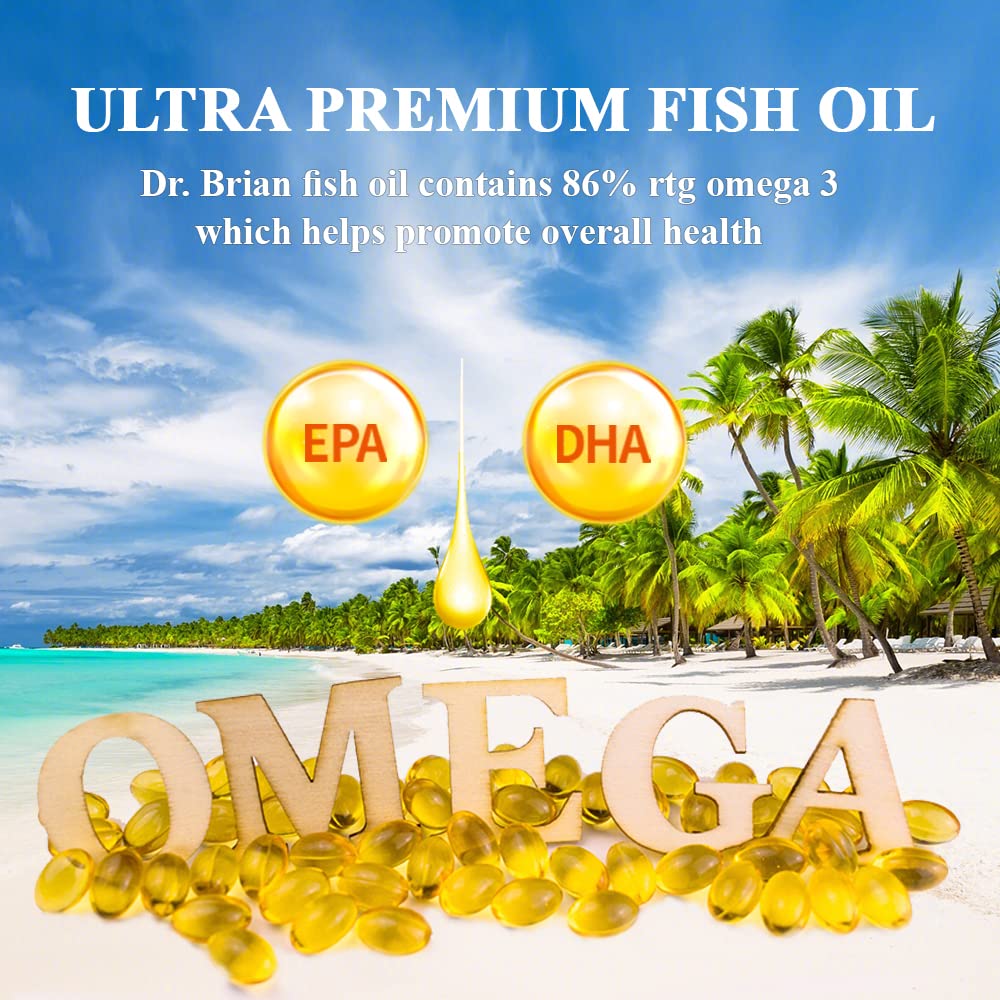 DR.BRIAN ROETTGER Dr. Brian Fish Oil Supplement Omega-3 - 130 Softgels - image 4