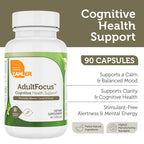 Zahler AdultFocus Advanced Formula for Focus & Concentration - 60 Capsules - image 2