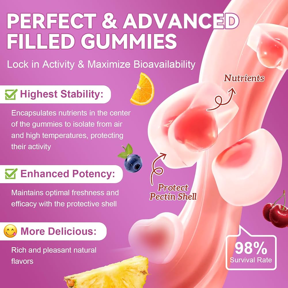 Totaria Sugar Free Women's Multivitamin Gummies with Iron - 60 Count - image 5