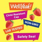 WellYeah Vitamin D3 + K2 Gummies Bone Support - 60 Gummies - image 4