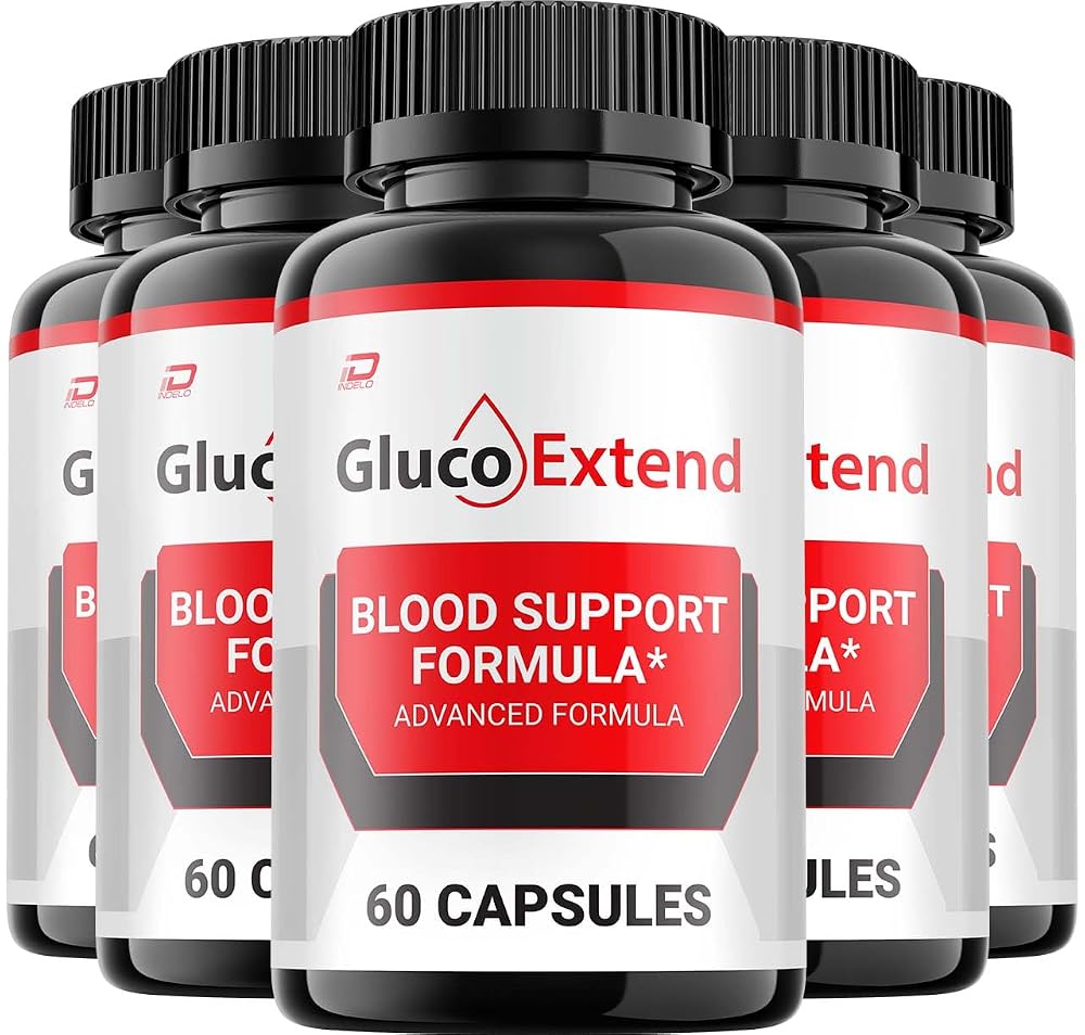 Indelo Gluco Extend Advanced Supplement - 300 Capsules